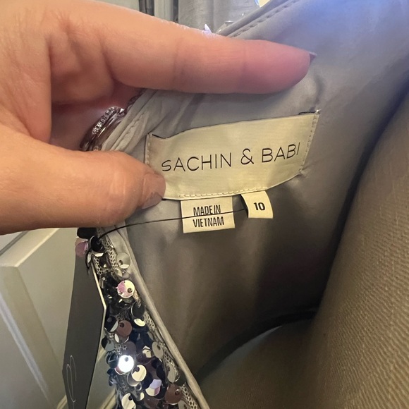 Sachin & Babi Jolie Gown NWT - Picture 6 of 8